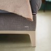 Auping Criade Bend boxspring frame sand beige